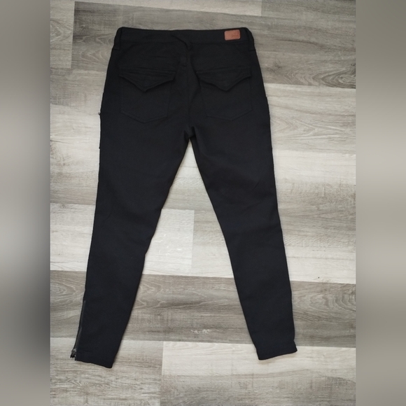 Joie Park Skinny Black Jeans 27 - Picture 3 of 6